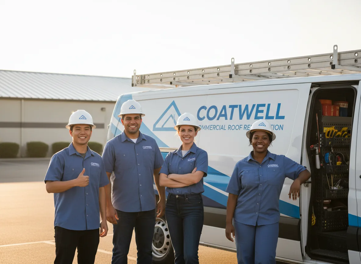 Commercial roof coating company in Burton, WV